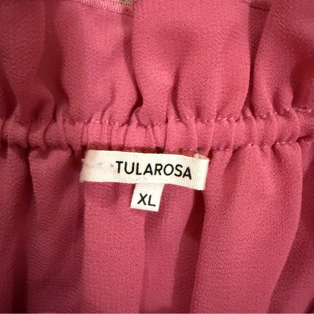 TULAROSA Pink Off-Shoulder Ruffle Top - Picture 5 of 8